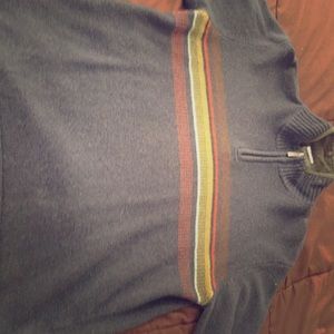 Men’s Columbia zip-up sweater